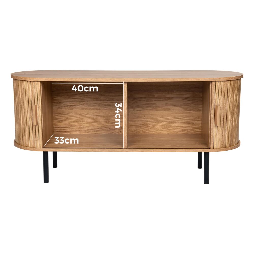 Ripple Sideboard with Sliding Doors