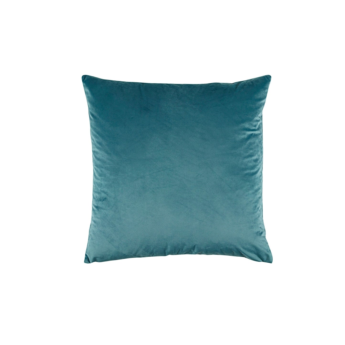 Velvet Teal Square Cushion
