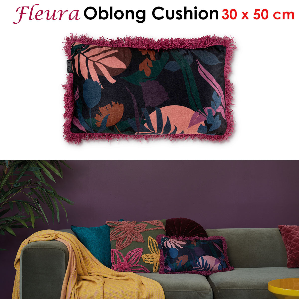 Fleura Multi Oblong Cushion