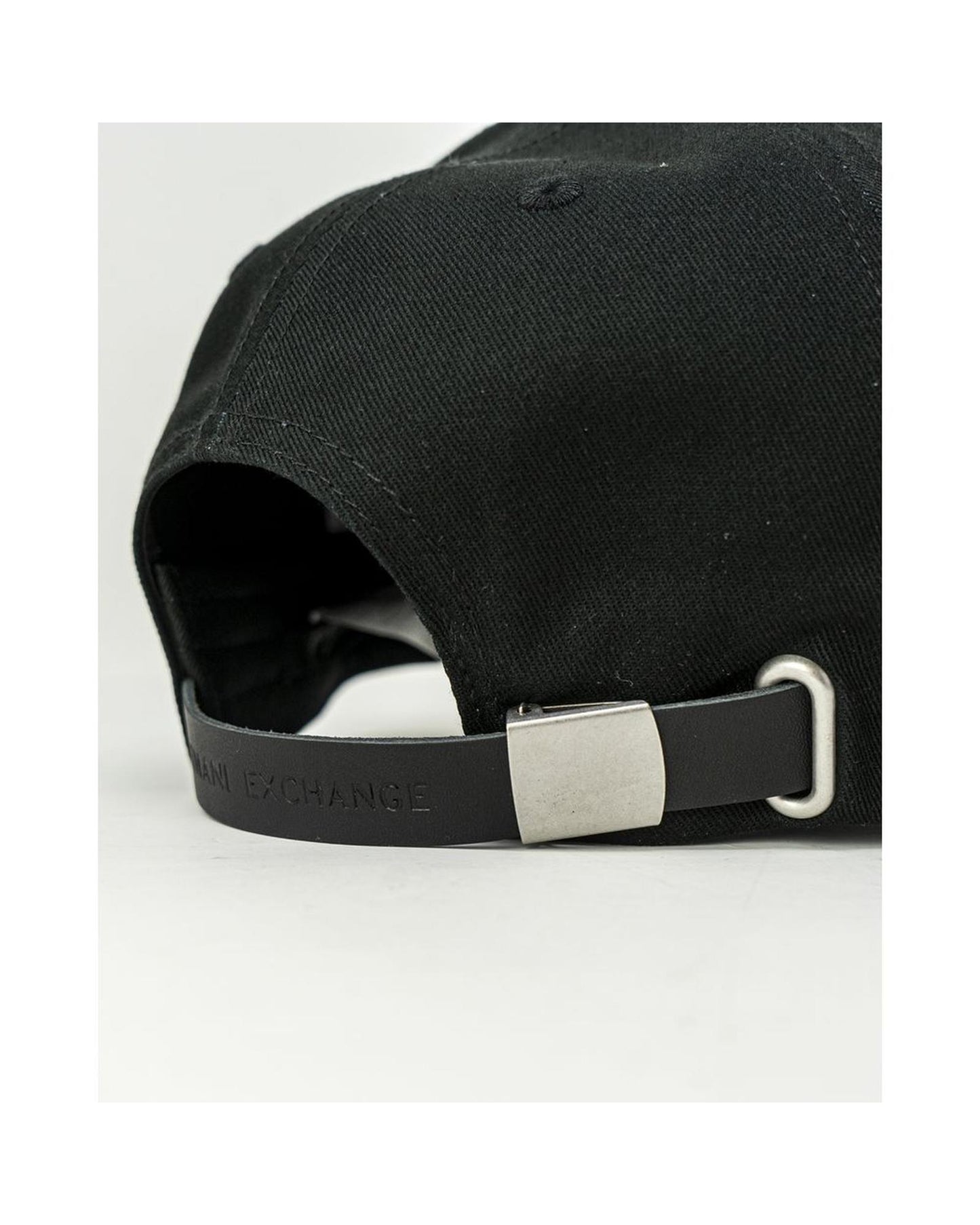 Armani Exchange Men's Black Cotton Hats & Cap - One Size