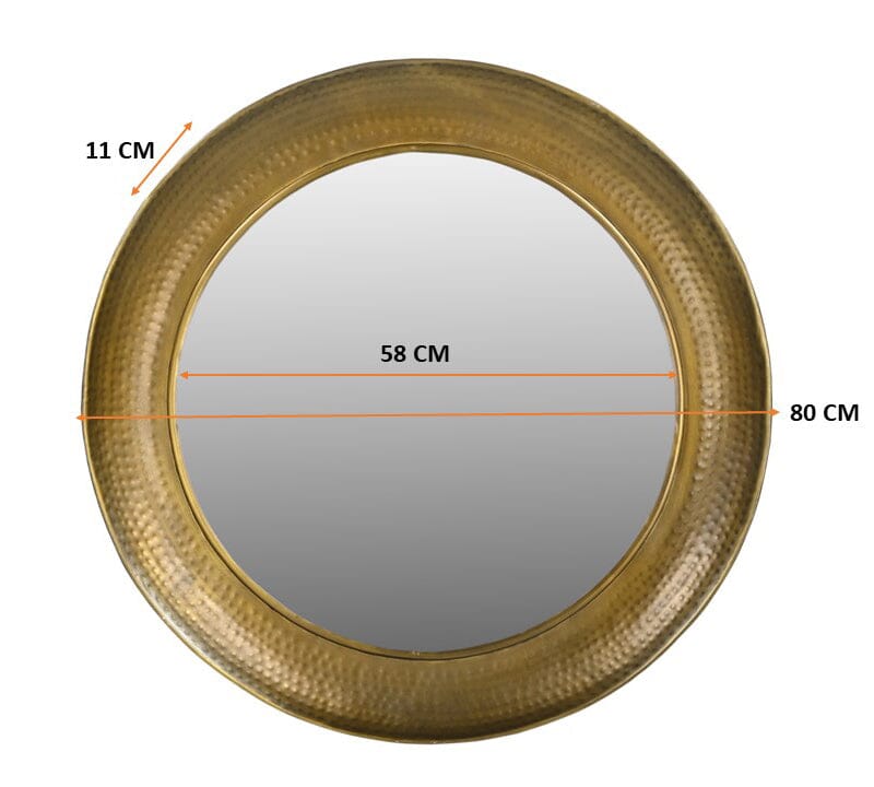 ZANE HAND MADE METAL MIRROR