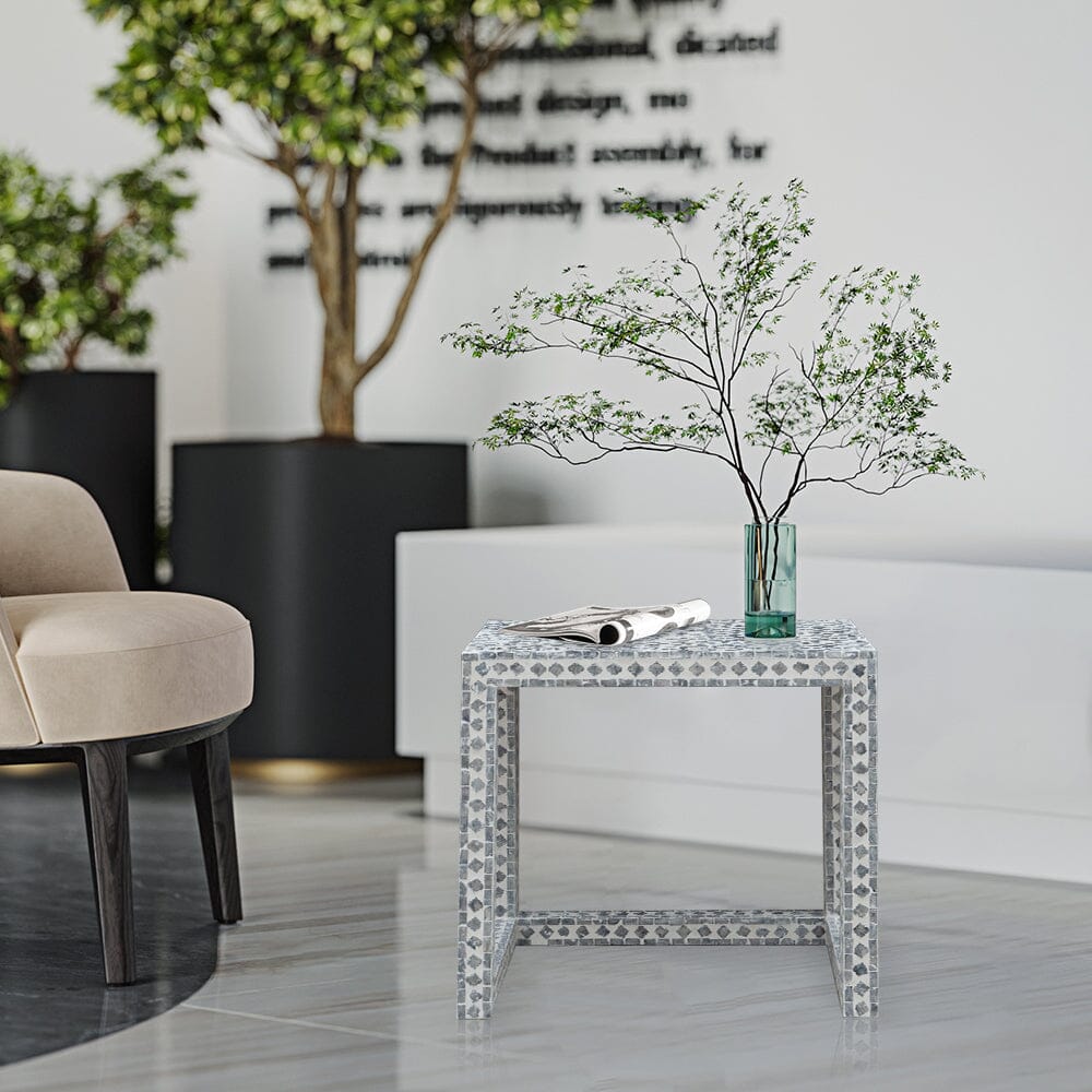 Simone Shell Inlay Nesting Tables