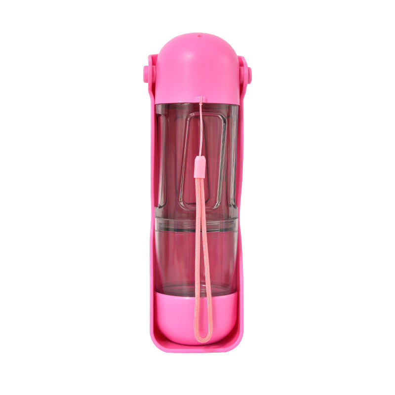 2-in-1 Portable Pet Water and Food Bottle
