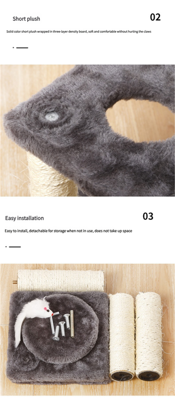 Cat Tree with Two Platforms