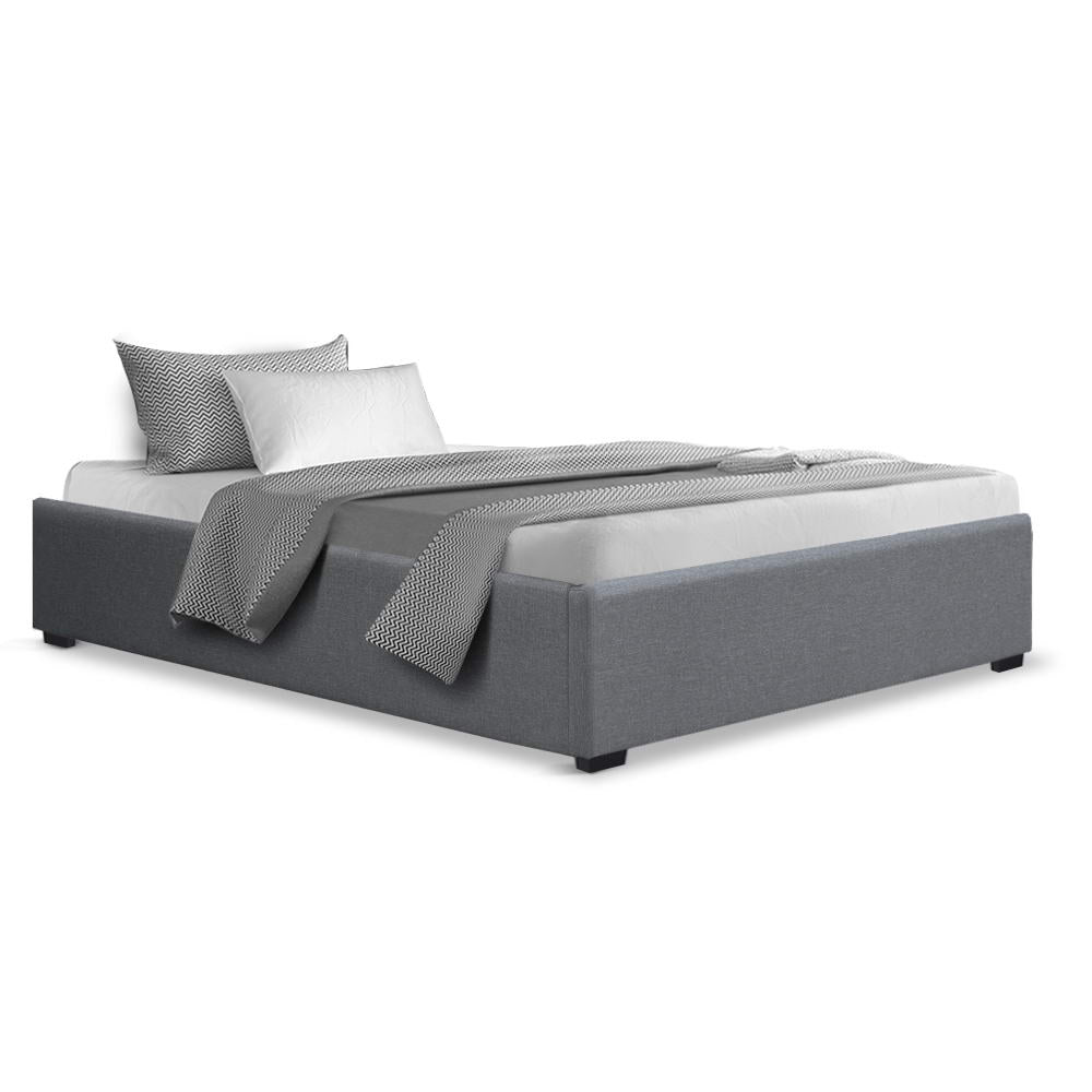 Artiss TOKI Bed Frame - Gas Lift Base