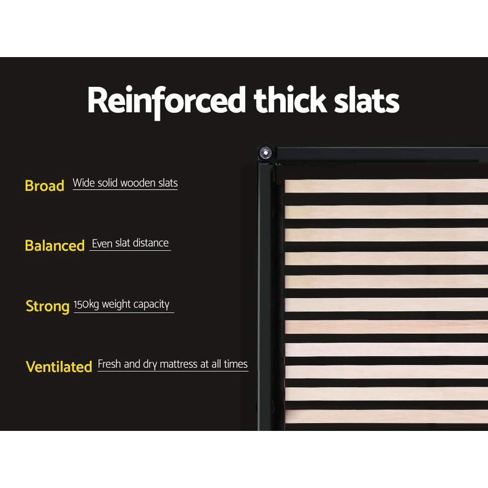 Artiss TOKI Bed Frame - Gas Lift Base