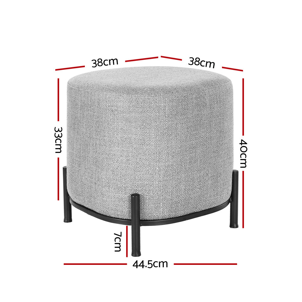 Artiss Square Ottoman Foot Stool