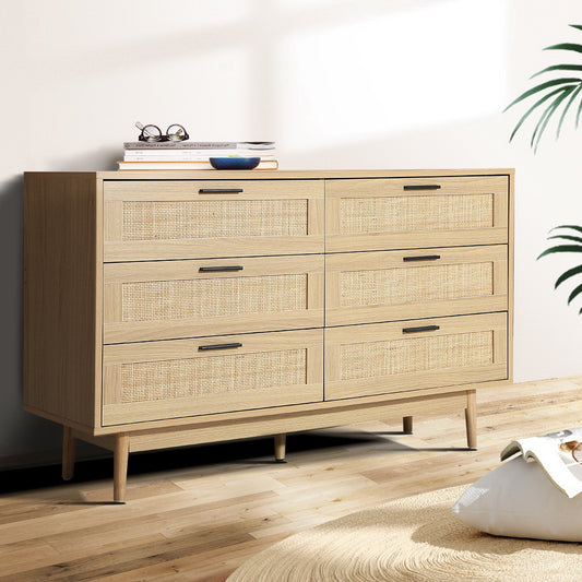 BRIONY OAK-6 Chest of Drawers