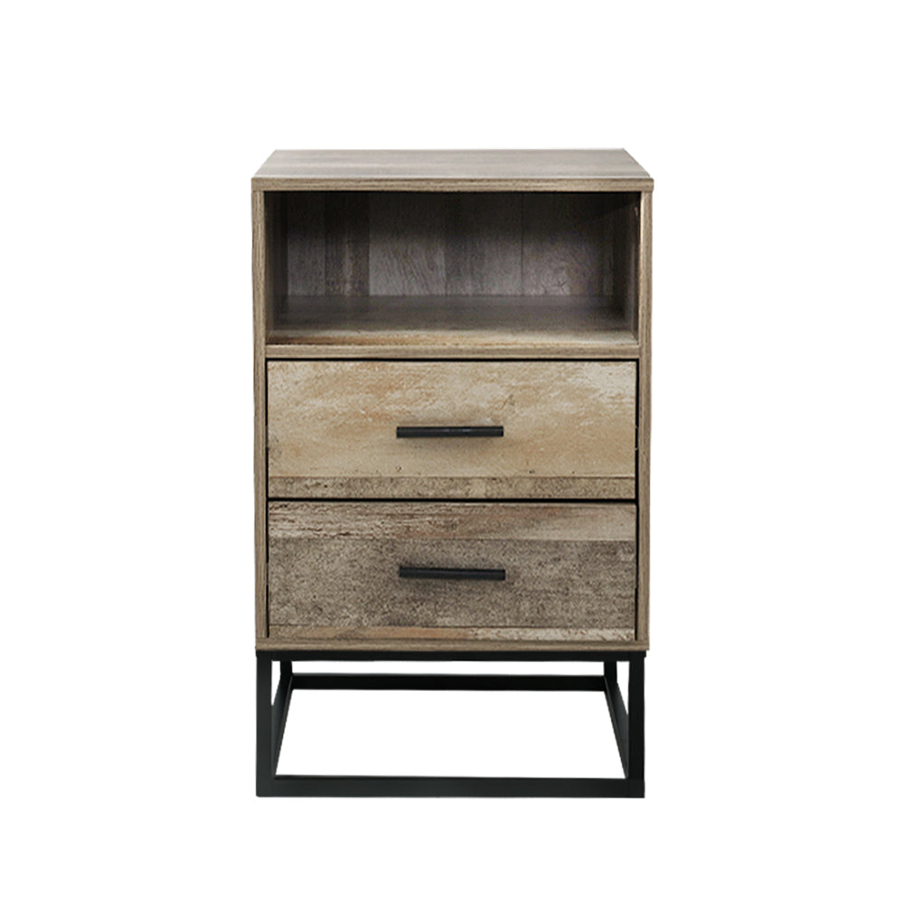Badan Bedside Table 2 Drawers