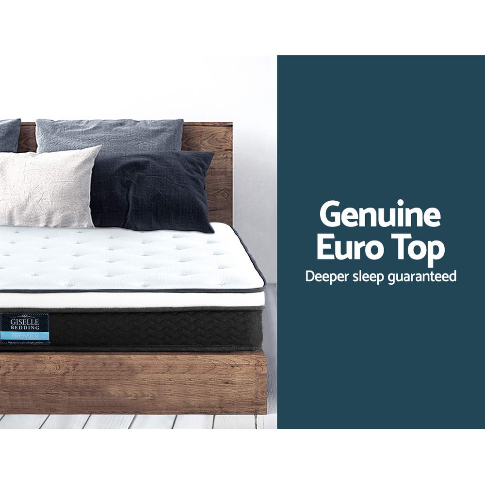 Giselle Bedding 21cm Mattress Euro Top