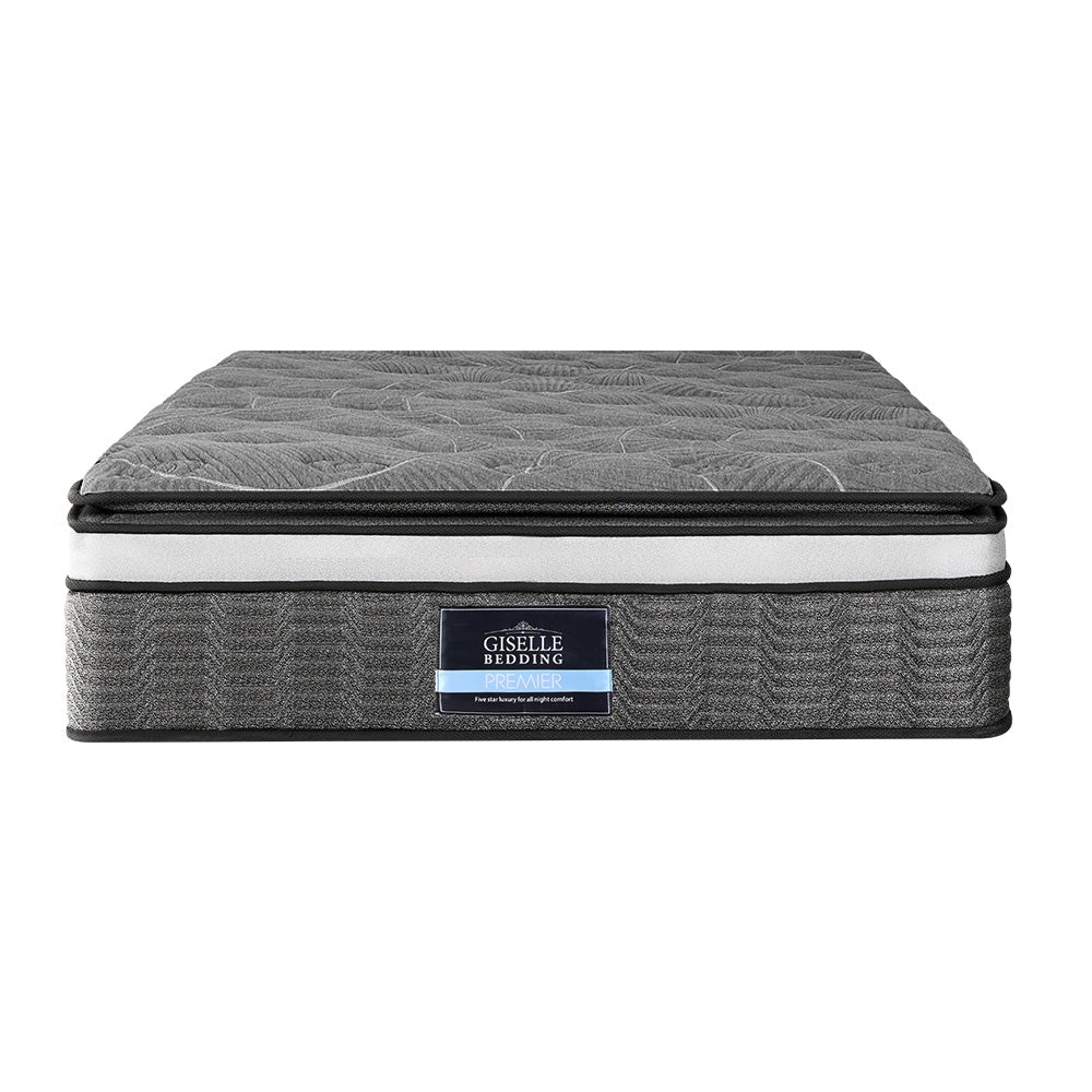 Giselle Bedding 34cm Double Layer Pocket Spring Mattress