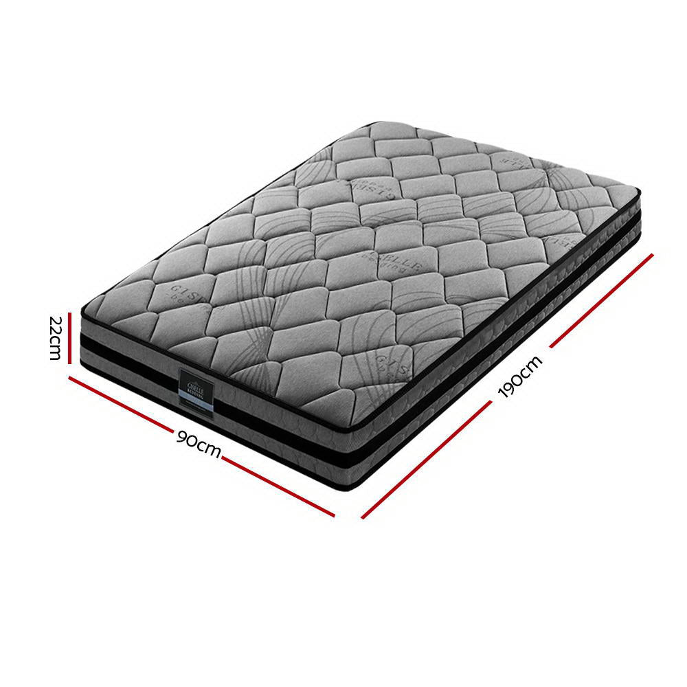 Giselle Bedding 22cm Mattress Medium-Firm