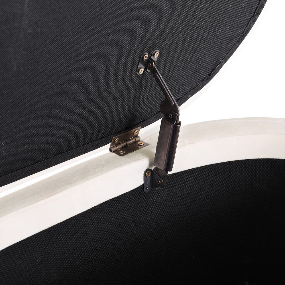 Artiss Storage Ottoman Blanket Box - White