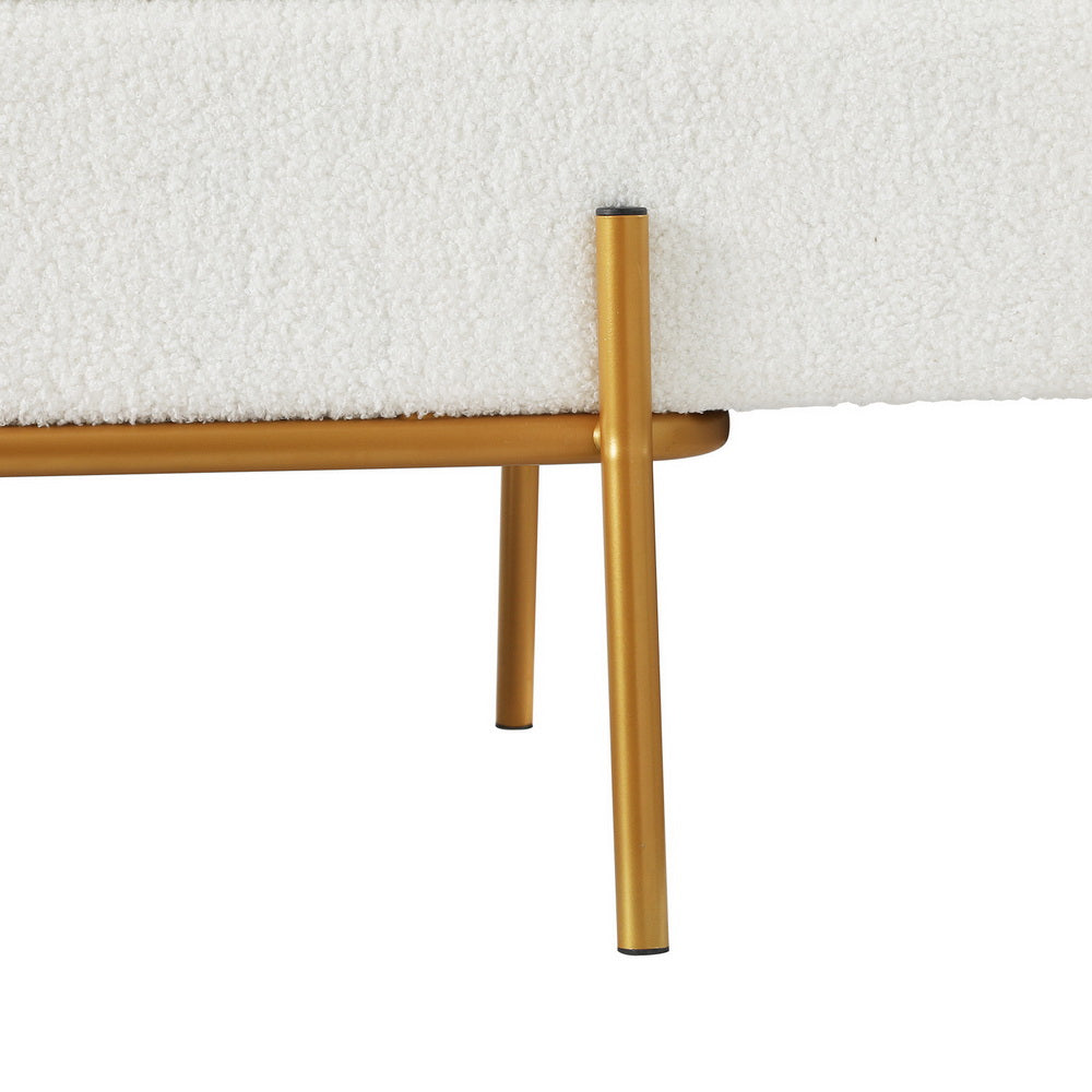 Artiss Boucle Storage Ottoman