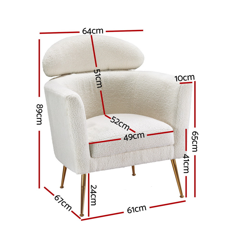 Yoli Boucle Armchair