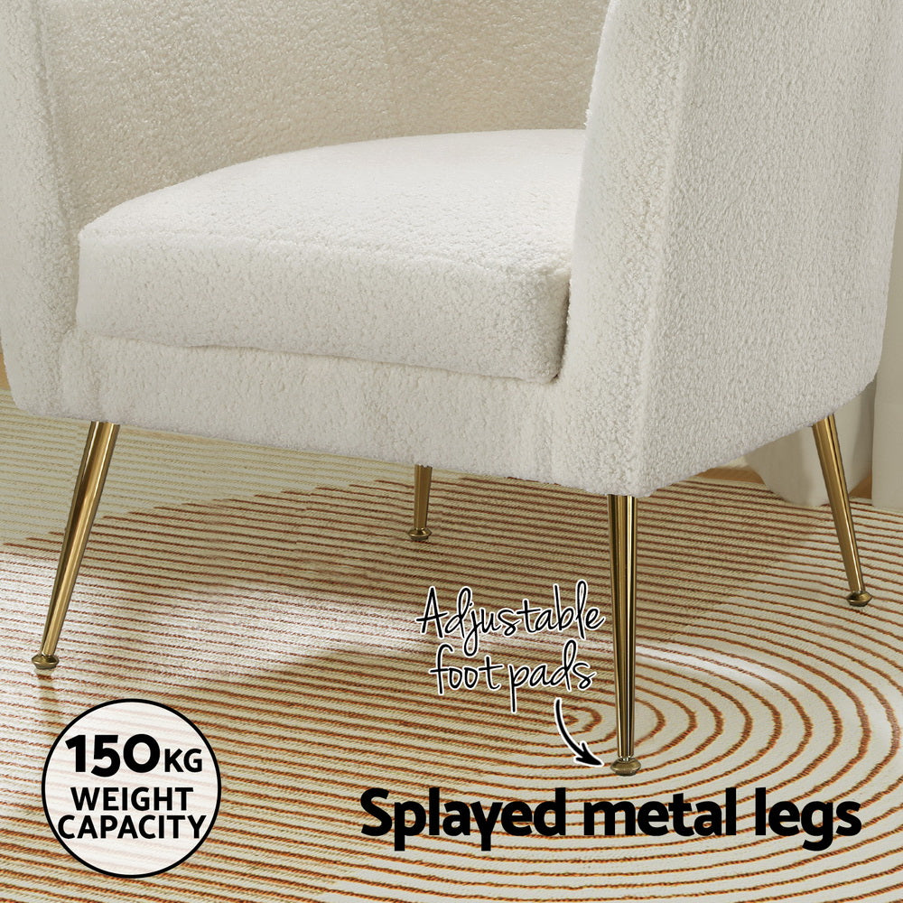 Yoli Boucle Armchair