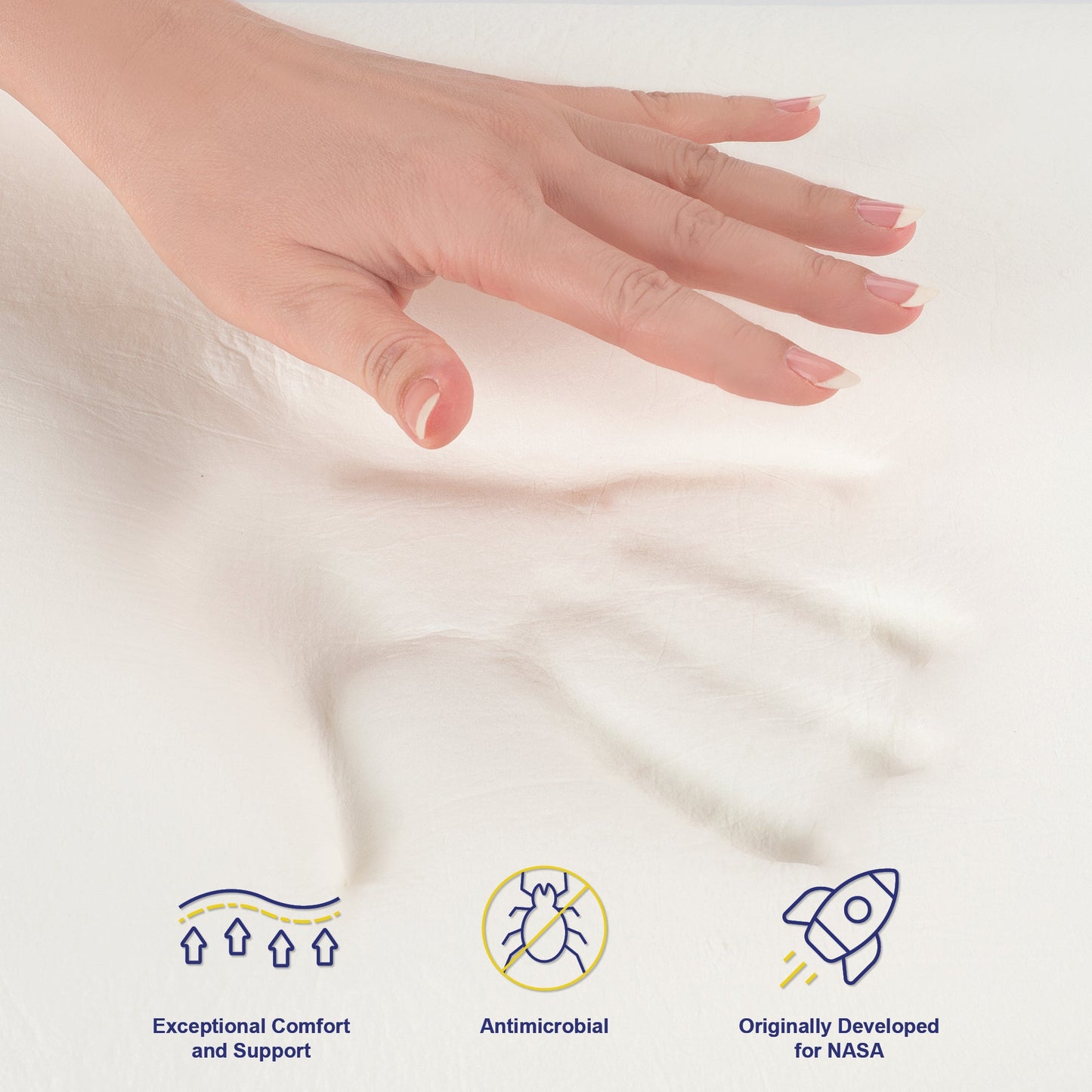 Excellence King Mattress 7 Zone Pocket Spring Memory Foam