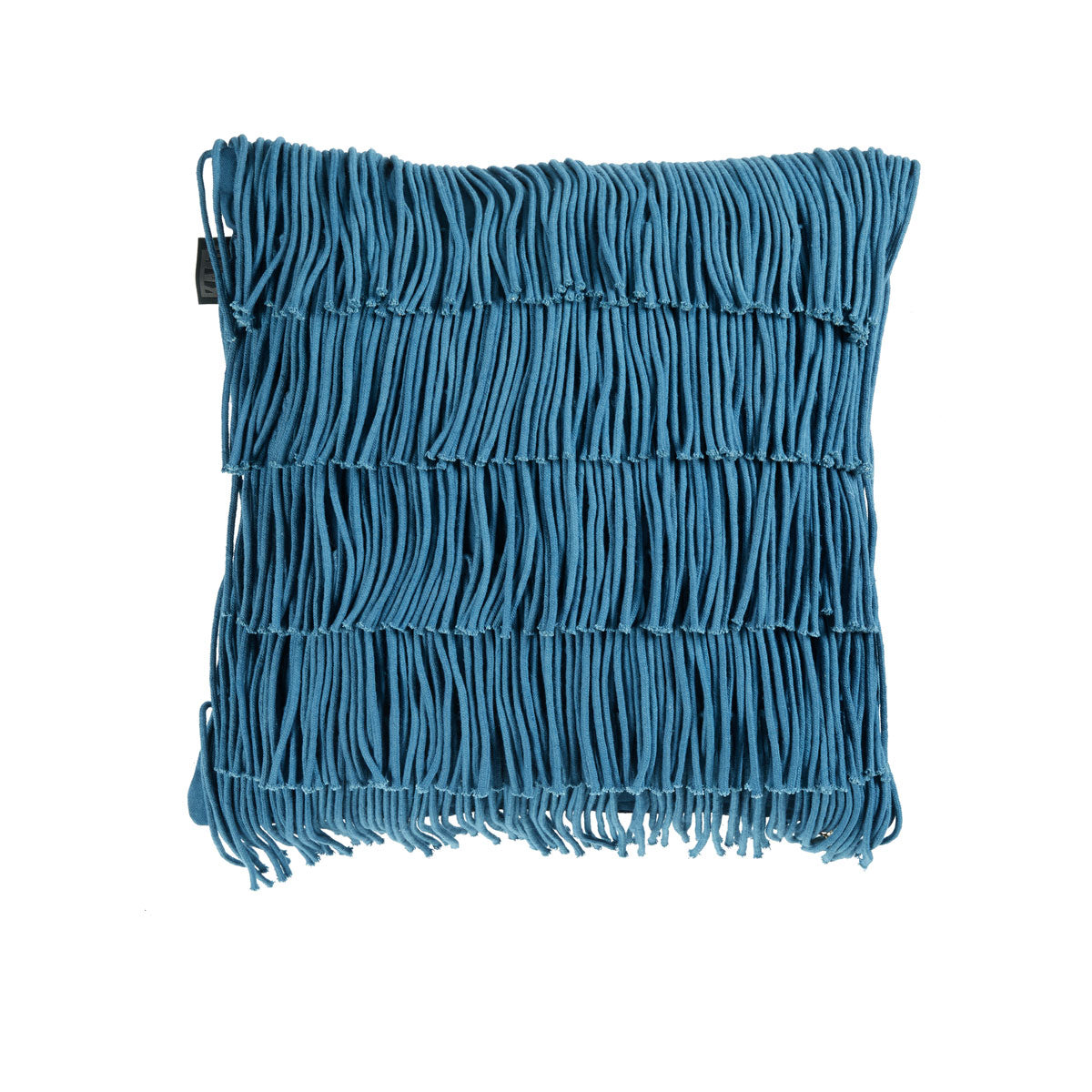 Flapper Filled Square Cushion - Blue