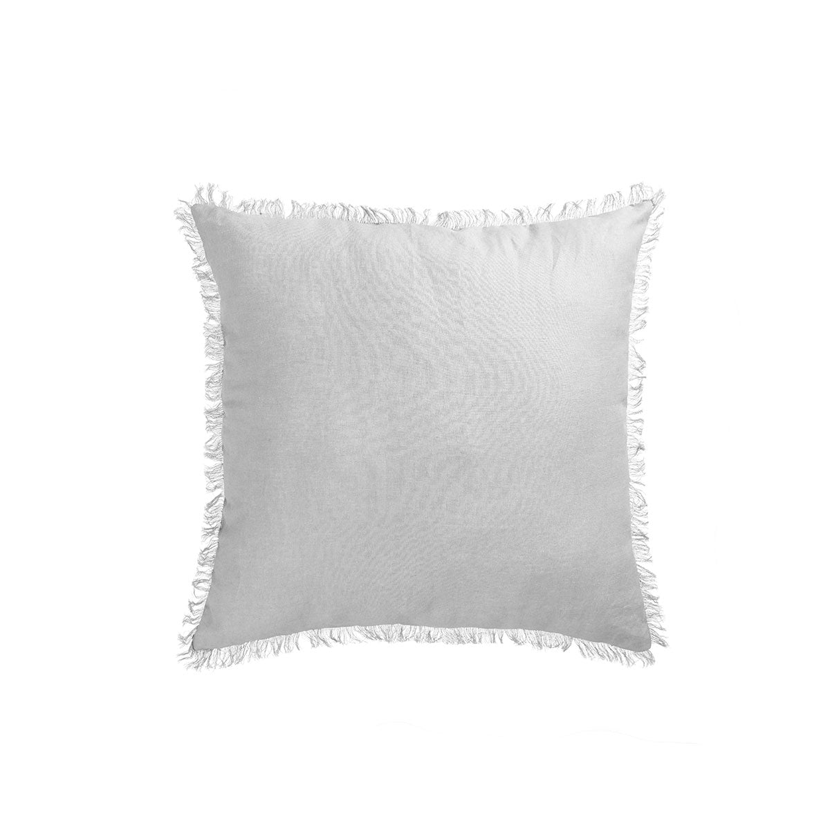 Dove Grey French Linen Filled Cushion