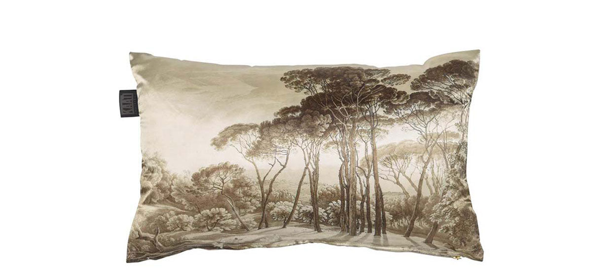 Odetta Natural Oblong Filled Cushion