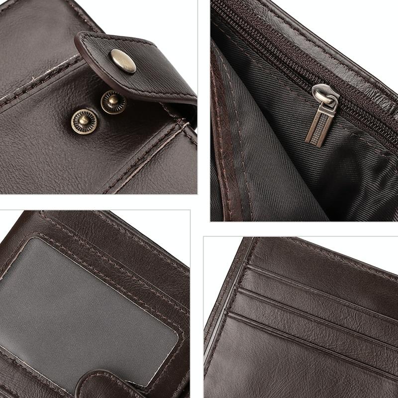 Men Multi-card Anti-magnetic Wallet - Compact Design