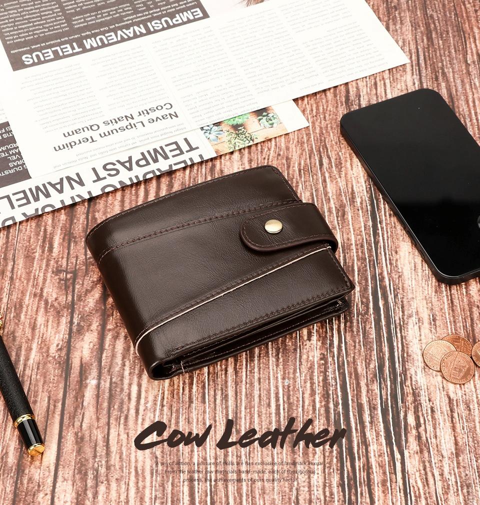 Men Multi-card Anti-magnetic Wallet - Compact Design