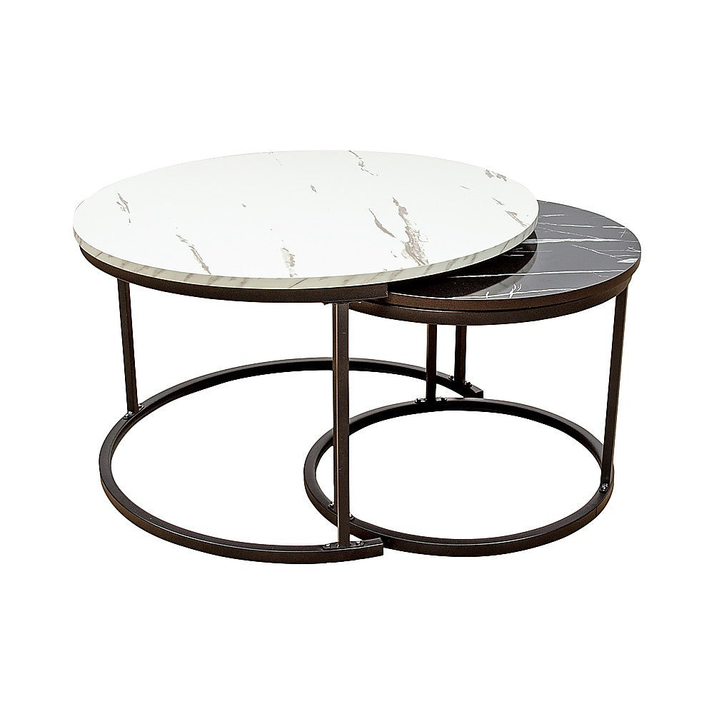 Travis Round Nesting Coffee Table