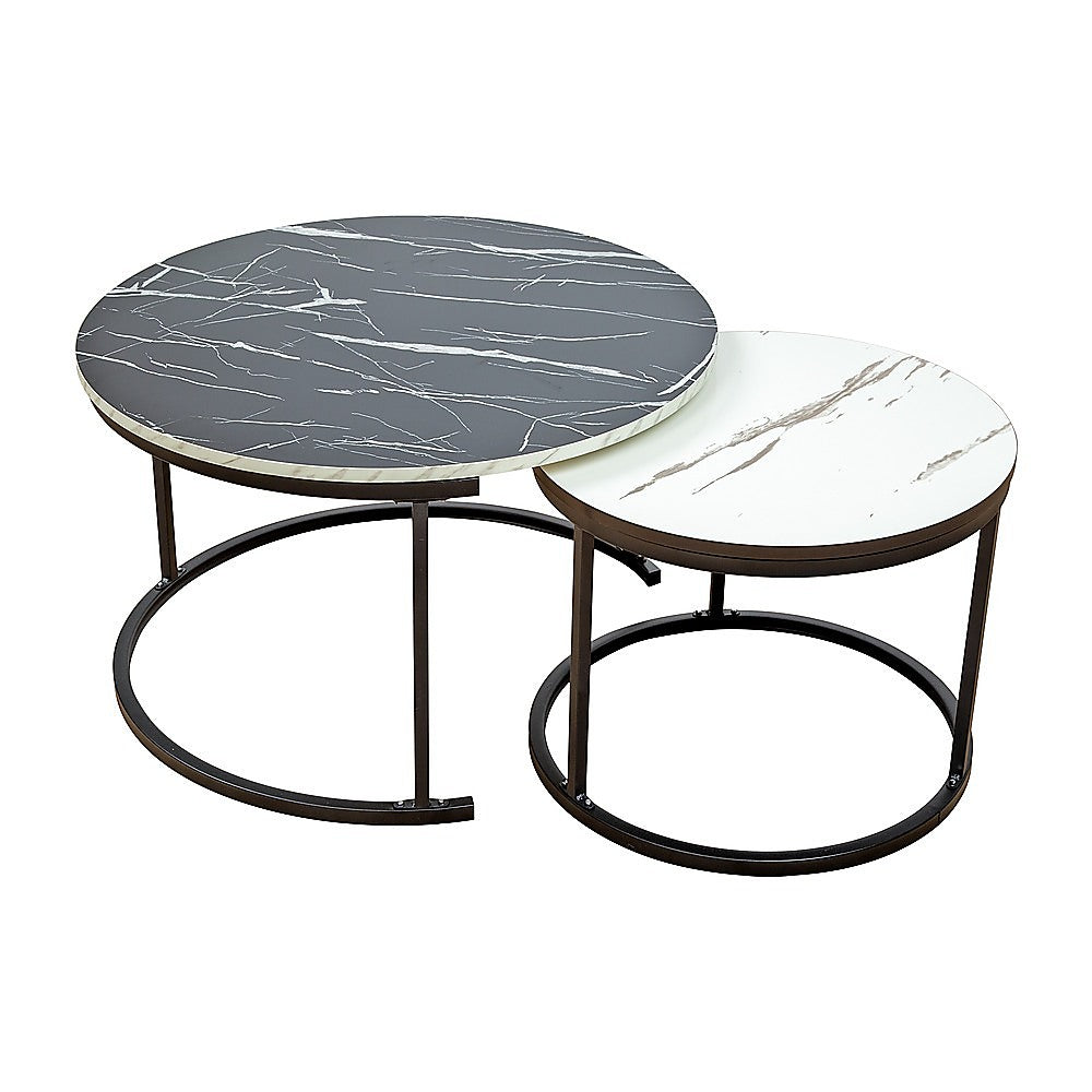 Travis Round Nesting Coffee Table