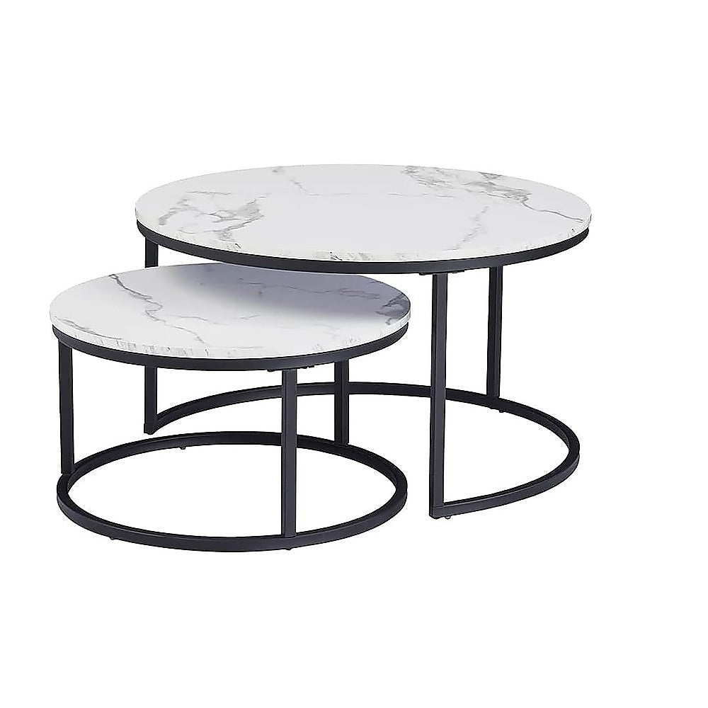 Travis Round Nesting Coffee Table