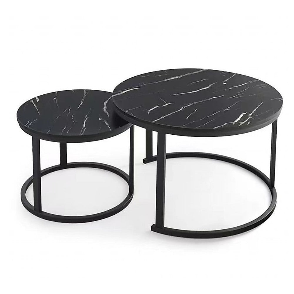 Travis Round Nesting Coffee Table