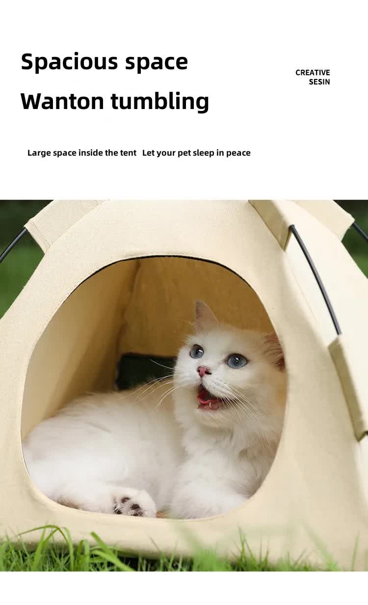 Outdoor Pet Tent Cat House